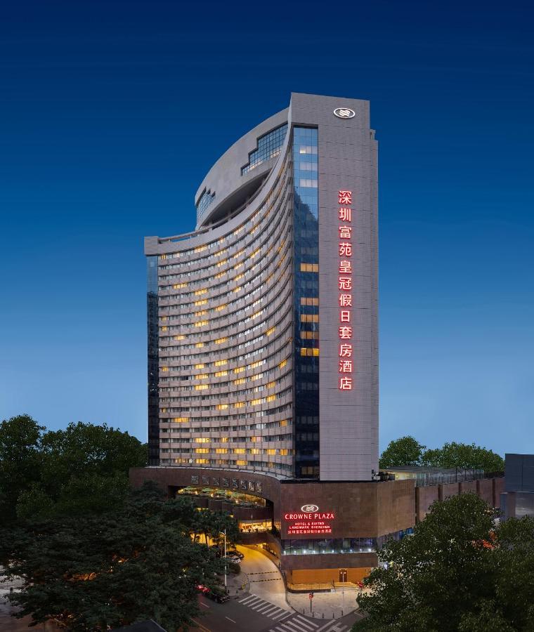 Crowne Plaza Hotel & Suites Landmark Shenzhen, An Ihg Hotel - Nearby Luohu Border, Indoor Heated Swimming Pool, Receive Rmb100 Spa Coupon Upon Check-In Exteriér fotografie